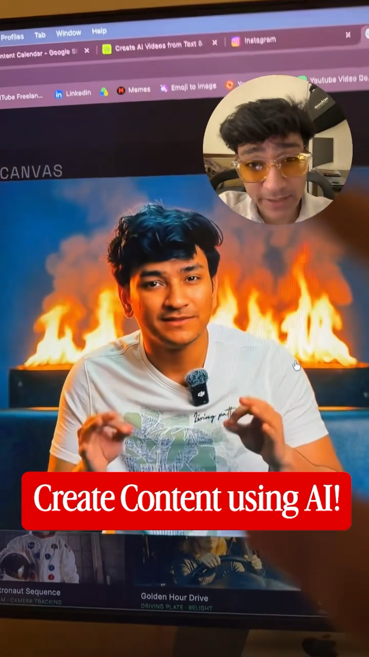 Content using AI
